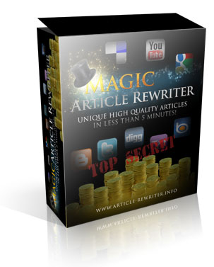 Magic Article Rewriter