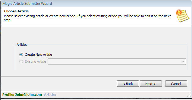 Buy article submitter